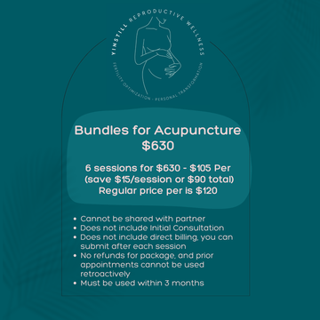 Bundle of 6 acupuncture treatments